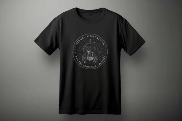 T-Shirt | Round Dark Grey